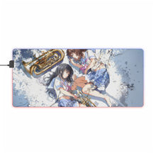 Load image into Gallery viewer, Sound! Euphonium Kumiko Oumae, Reina Kousaka RGB LED Mouse Pad (Desk Mat)
