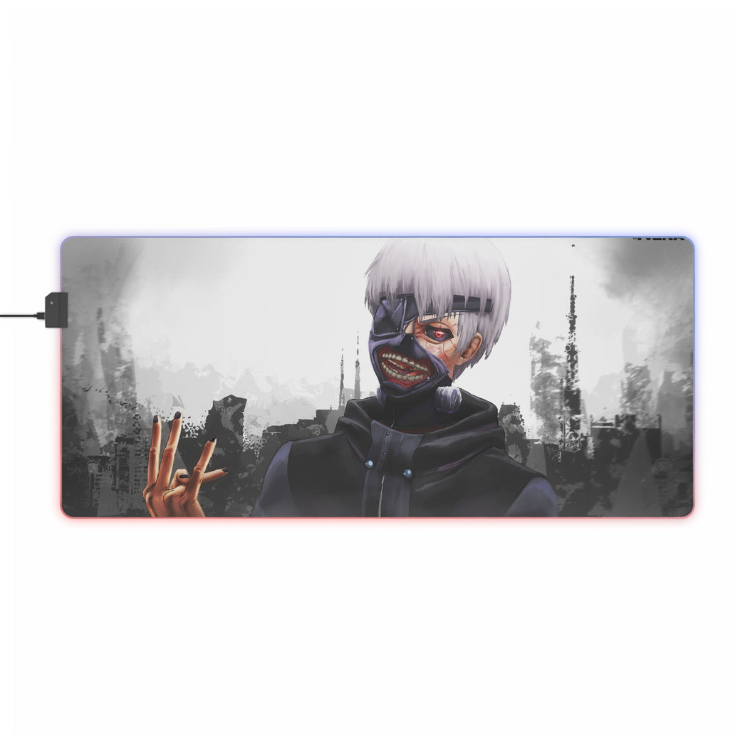 Anime Tokyo Ghoul RGB LED Mouse Pad (Desk Mat)