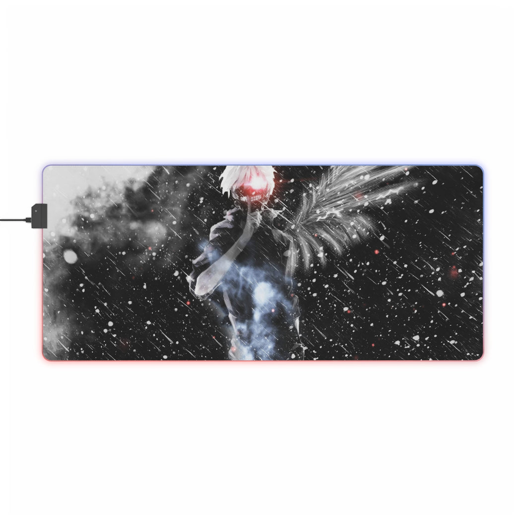 Tokyo Ghoul Ken Kaneki RGB LED Mouse Pad (Desk Mat)