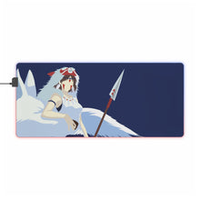 Cargar imagen en el visor de la galería, San Mononoke Hime / Princess Mononoke RGB LED Mouse Pad (Desk Mat)
