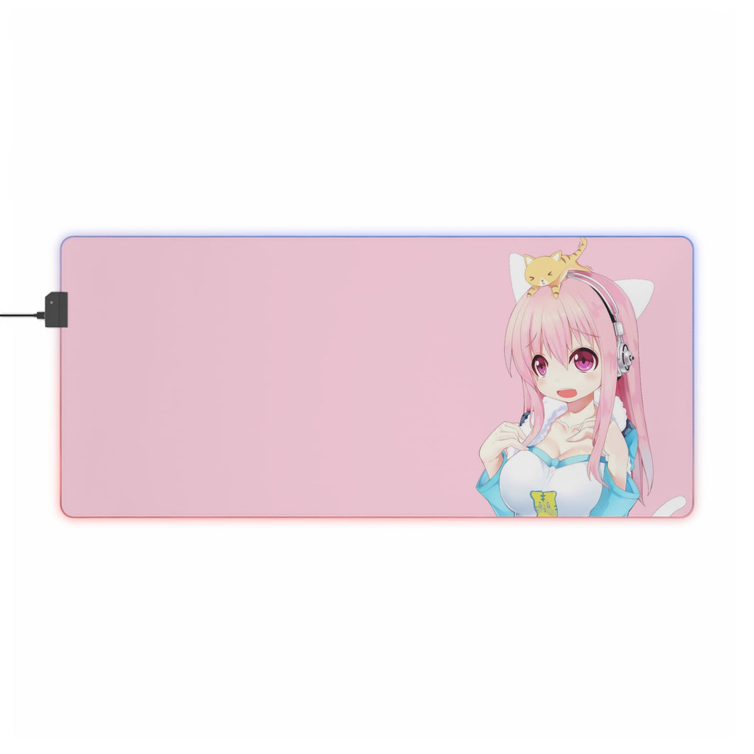 Super Sonico RGB LED Mouse Pad (Desk Mat)