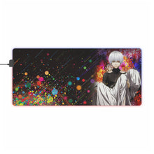 Charger l&#39;image dans la galerie, Tapis de souris LED RVB Tokyo Ghoul Ken Kaneki (tapis de bureau)
