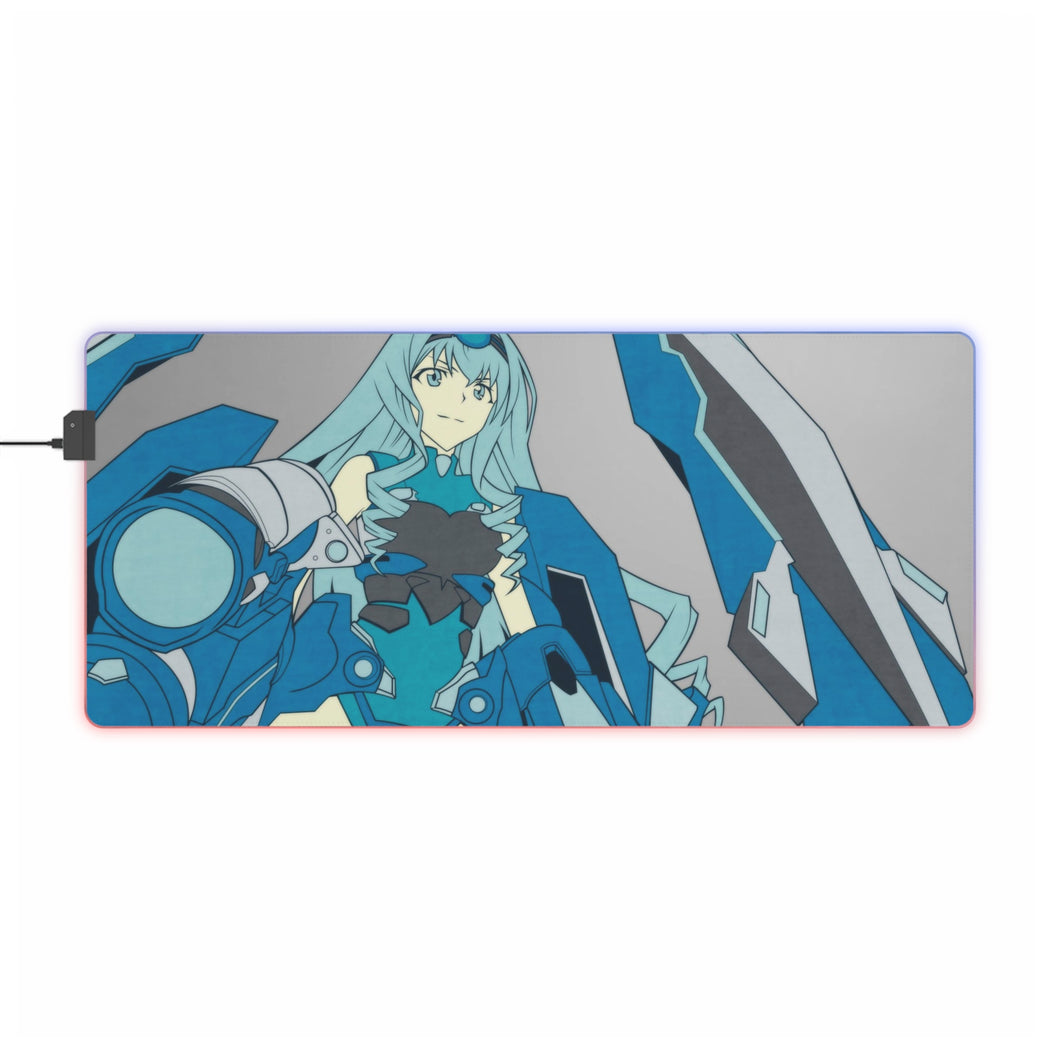 Tapis de souris LED RGB Infinite Stratos (tapis de bureau)