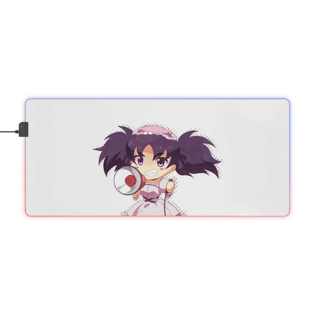 Tapis de souris LED RVB Mirai Nikki (tapis de bureau)