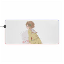 Load image into Gallery viewer, Sound! Euphonium Sapphire Kawashima RGB LED Mouse Pad (Desk Mat)
