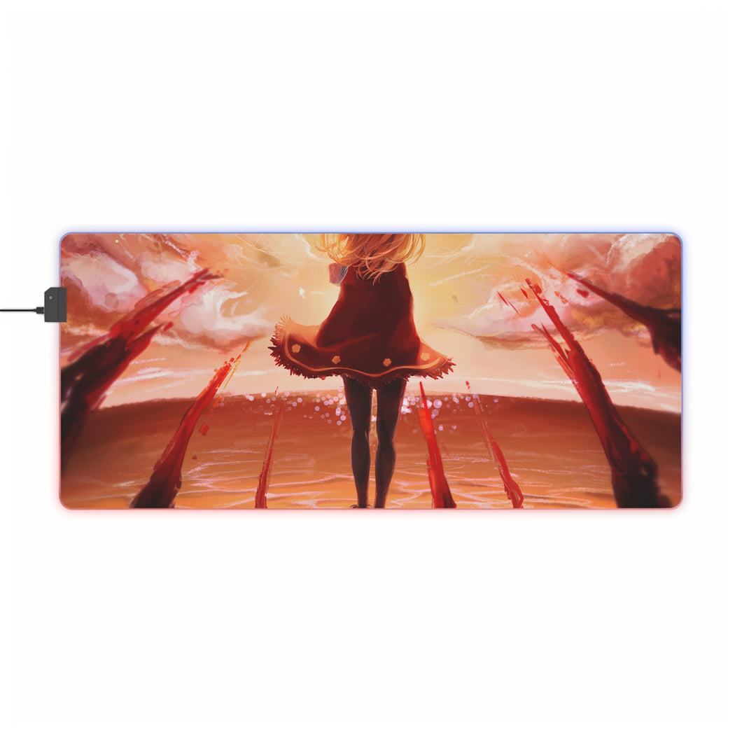 Beyond The Boundary RGB LED Mouse Pad (Desk Mat)