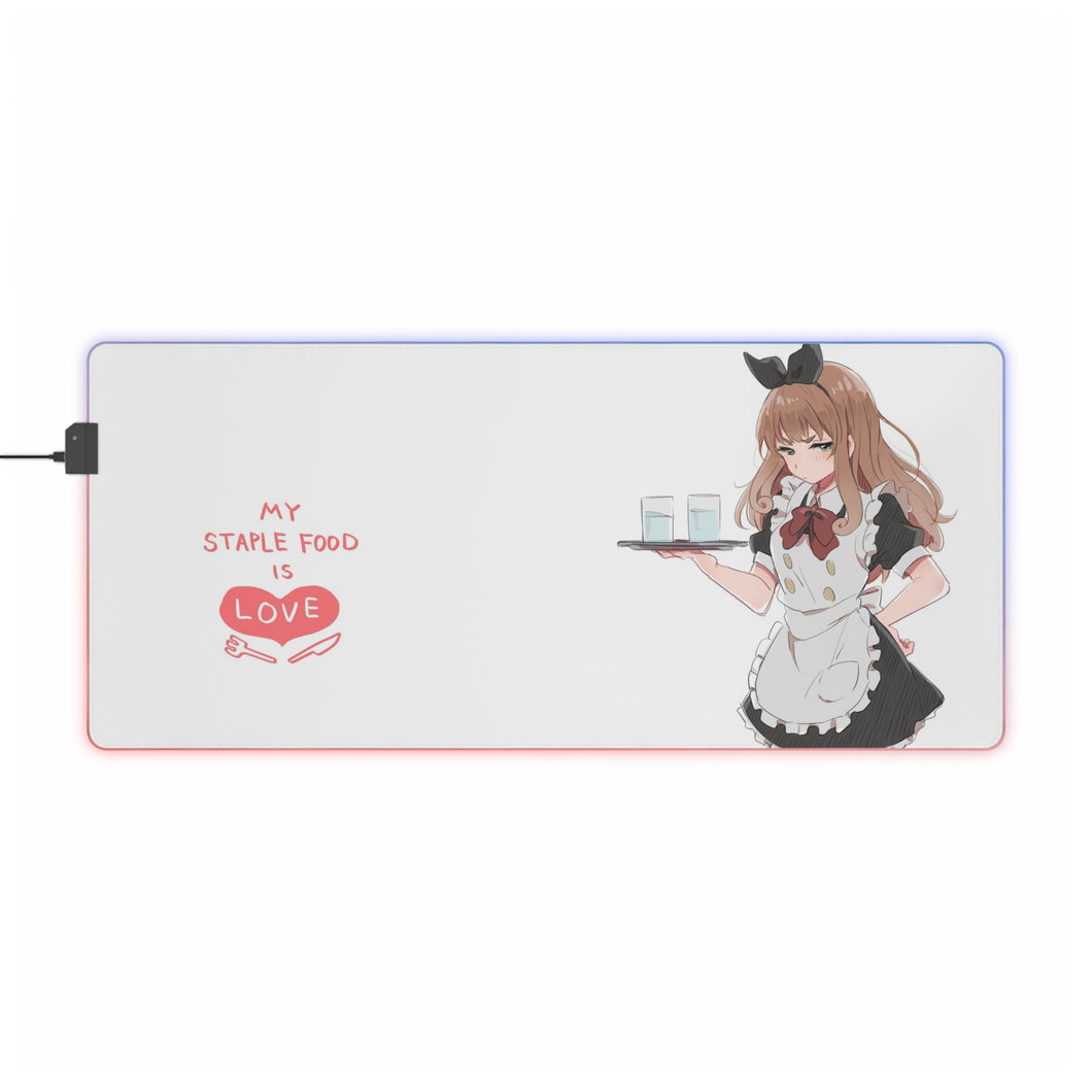 Sound! Euphonium Yuuko Yoshikawa RGB LED Mouse Pad (Desk Mat)