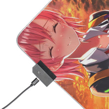 Charger l&#39;image dans la galerie, Tapis de souris LED RVB My Teen Romantic Comedy SNAFU Hachiman Hikigaya, Yui Yuigahama (tapis de bureau)
