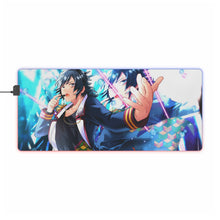 Charger l&#39;image dans la galerie, Tapis de souris LED RVB Giyuu Tomioka (tapis de bureau)
