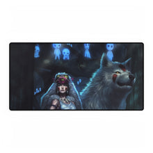 Charger l&#39;image dans la galerie, Tapis de souris (tapis de bureau) Anime Princesse Mononoke
