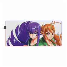 Cargar imagen en el visor de la galería, Highschool Of The Dead RGB LED Mouse Pad (Desk Mat)
