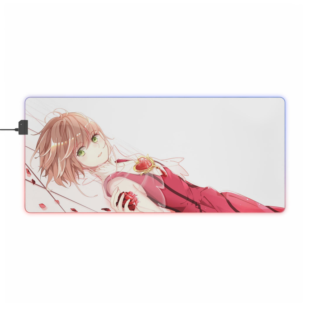 Cardcaptor Sakura Sakura Kinomoto RGB LED Mouse Pad (Desk Mat)