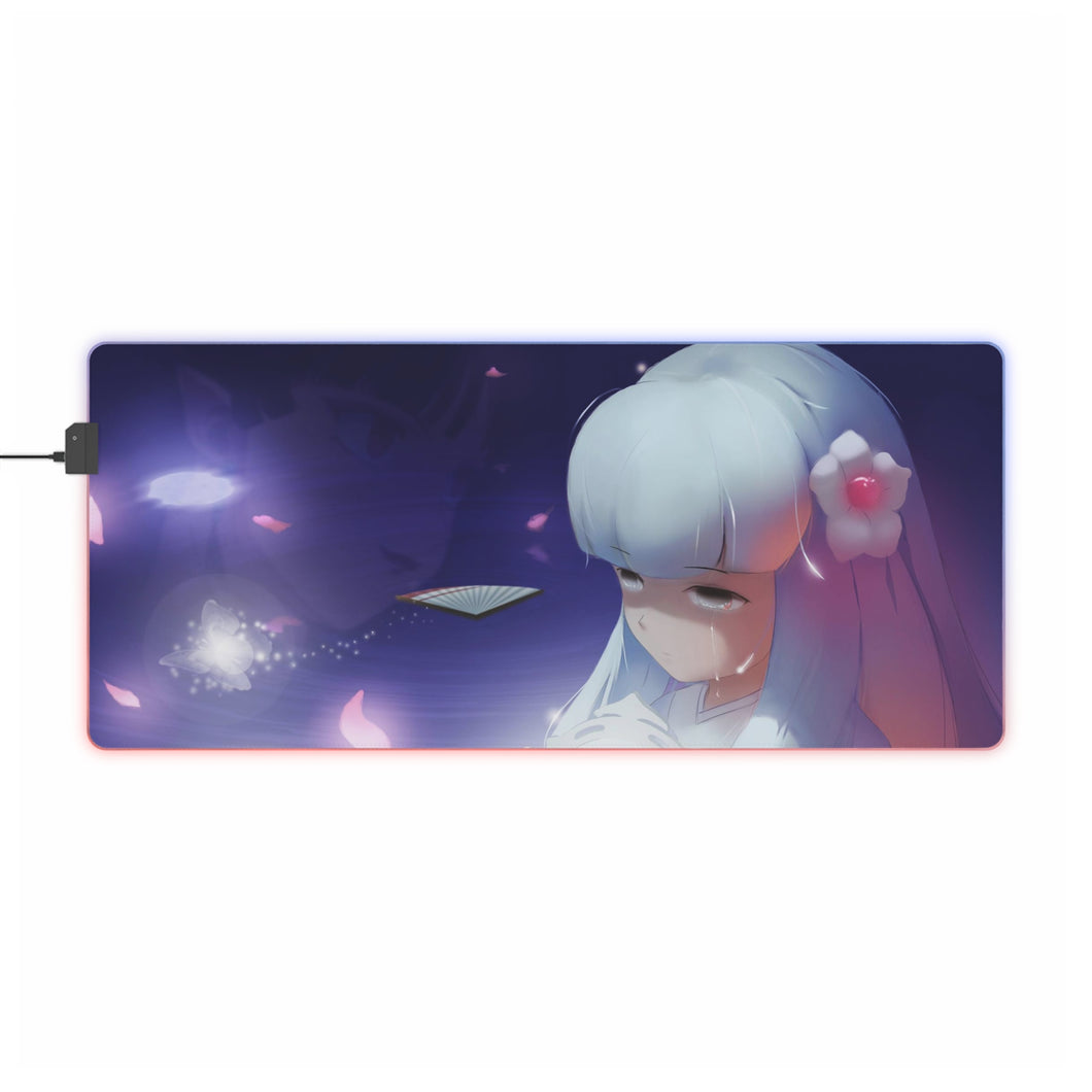 Kanna (Inuyasha) RGB LED Mouse Pad (Desk Mat)