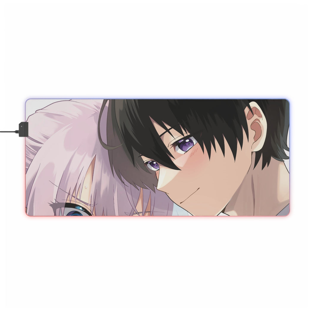 Shikimori's Not Just A Cutie RGB LED Mouse Pad (Desk Mat)