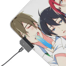 Charger l&#39;image dans la galerie, Gratuit! Rin Matsuoka, Makoto Tachibana, Haruka Nanase, Nagisa Hazuki, Gou Matsuoka RGB LED Tapis de souris (Tapis de bureau)
