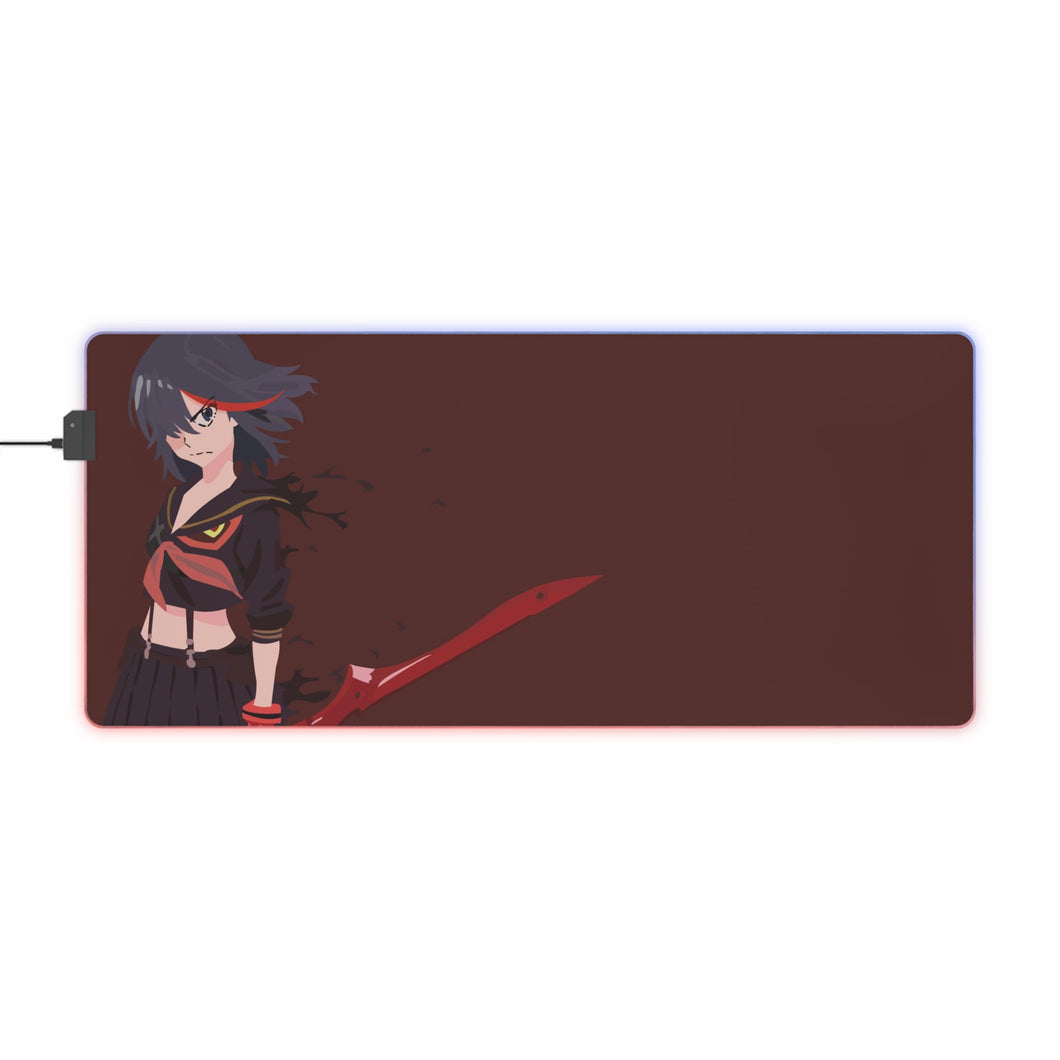 Tapis de souris LED RVB Kill La Kill (tapis de bureau)