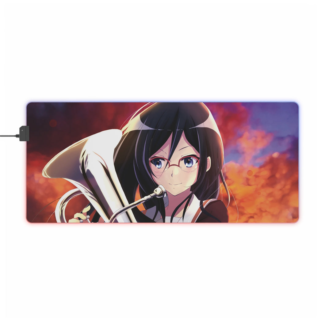 Son ! Tapis de souris LED RGB Euphonium Asuka Tanaka (tapis de bureau)