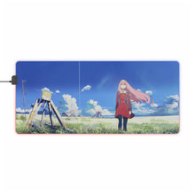 Cargar imagen en el visor de la galería, Zero two in Nature RGB LED Mouse Pad (Desk Mat)
