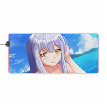 Cargar imagen en el visor de la galería, Gabriel DropOut Raphiel Shiraha Ainsworth RGB LED Mouse Pad (Desk Mat)
