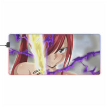 Cargar imagen en el visor de la galería, Fairy Tail Erza Scarlet RGB LED Mouse Pad (Desk Mat)
