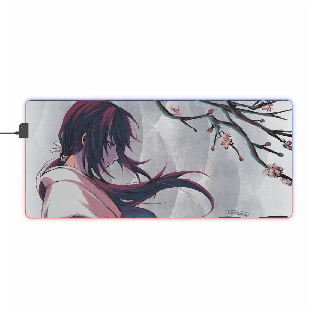 Tapis de souris LED RVB Rurouni Kenshin (tapis de bureau)