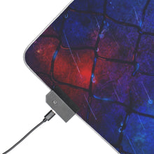 Charger l&#39;image dans la galerie, Tapis de souris LED RVB (tapis de bureau) avec larmes affamées et cœur de goule
