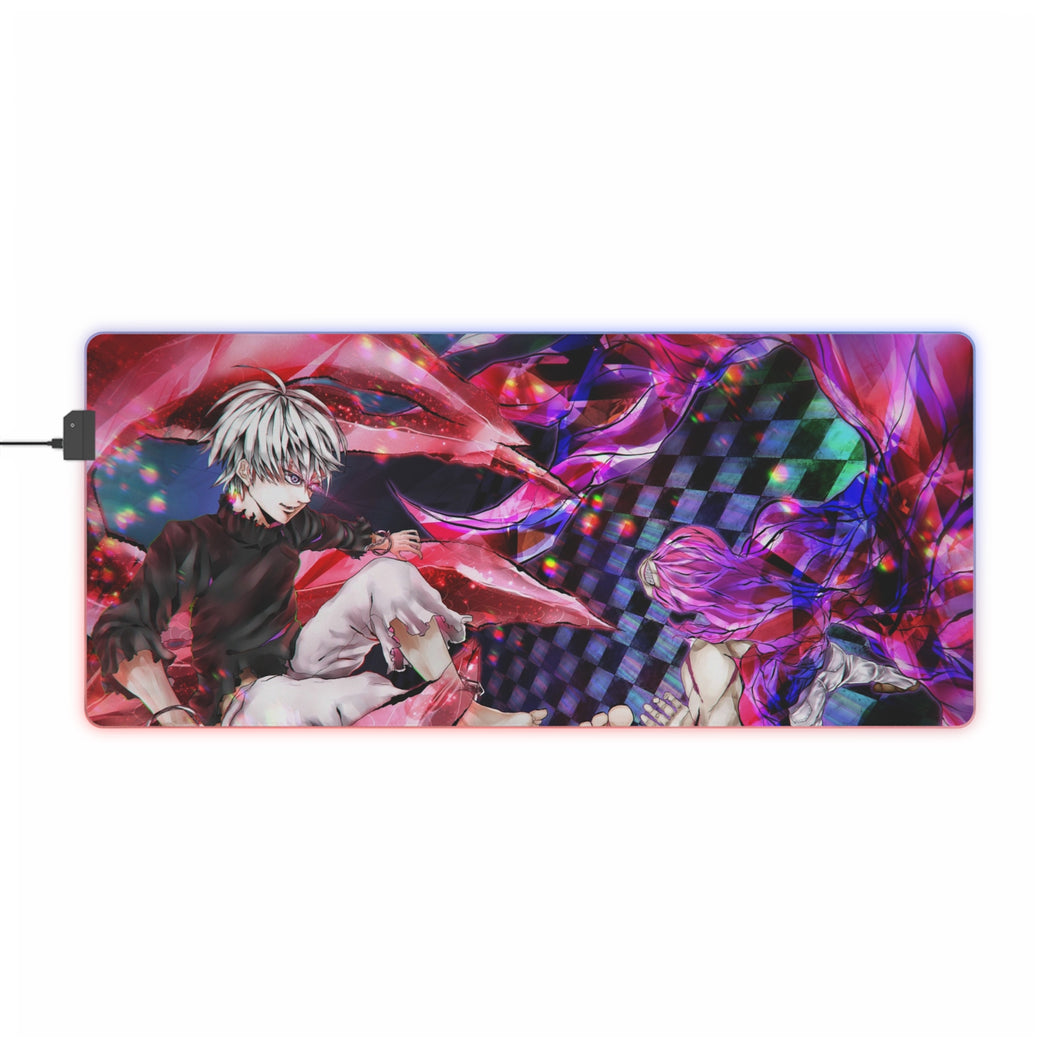 Tapis de souris LED RGB Anime Tokyo Ghoul (tapis de bureau)