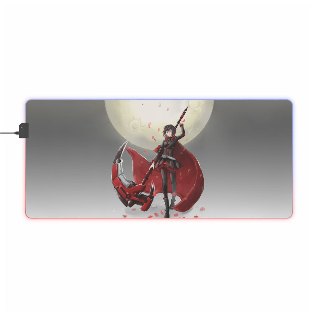 Tapis de souris LED RGB Anime RWBY (tapis de bureau)