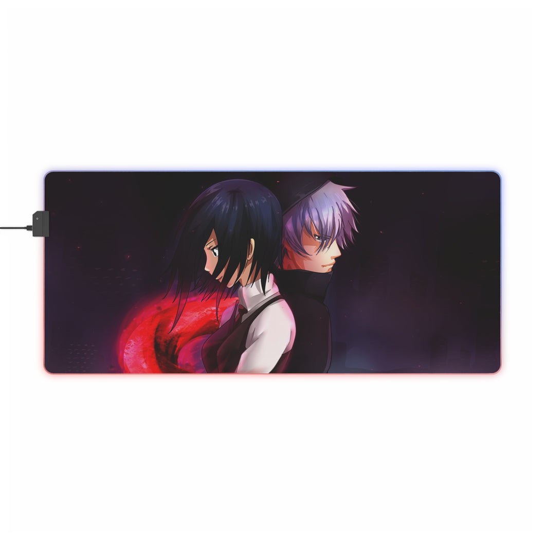 Tapis de souris LED RGB Anime Tokyo Ghoul (tapis de bureau)