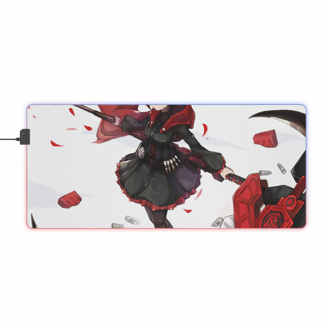 Tapis de souris LED RGB Anime RWBY (tapis de bureau)