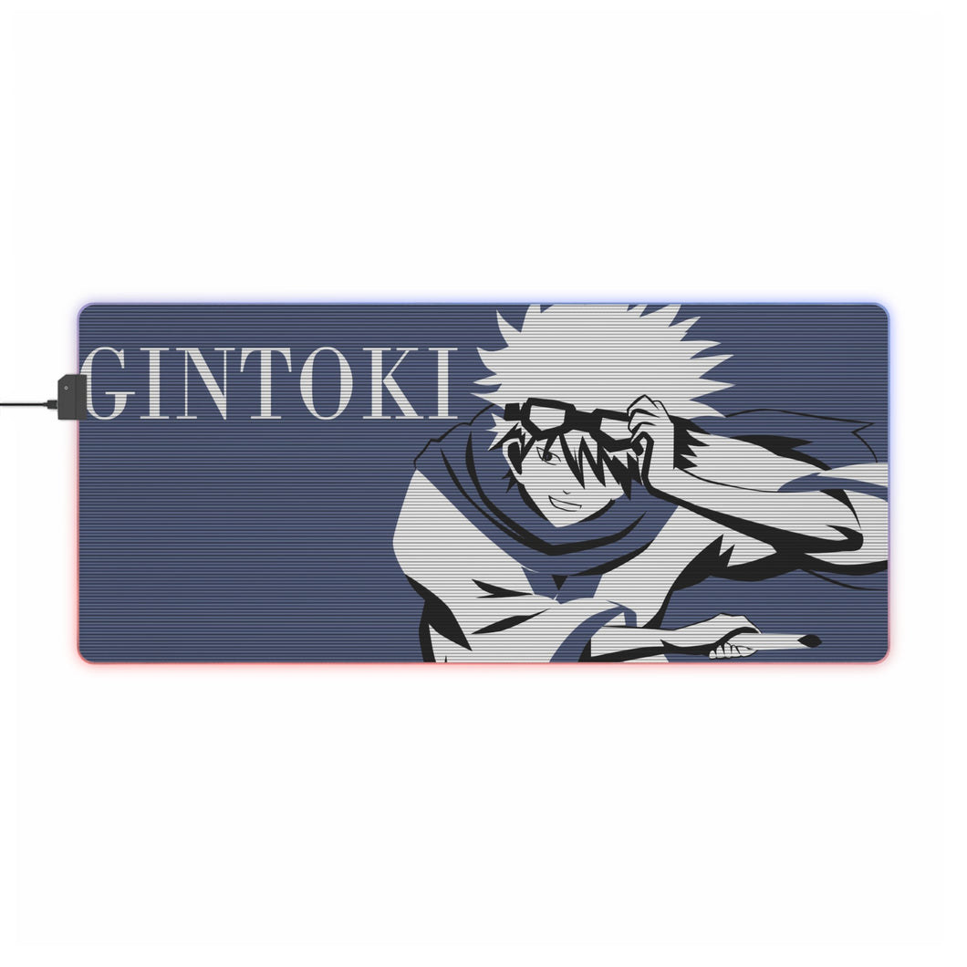 Gintoki Sakata - GINTAMA RGB LED Mouse Pad (Desk Mat)