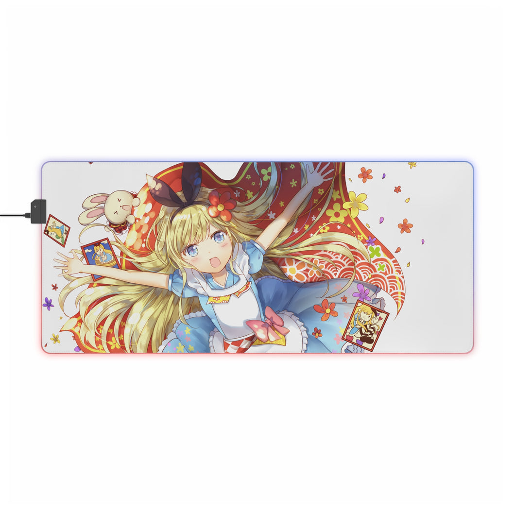 Alice RGB LED Mouse Pad (Desk Mat)