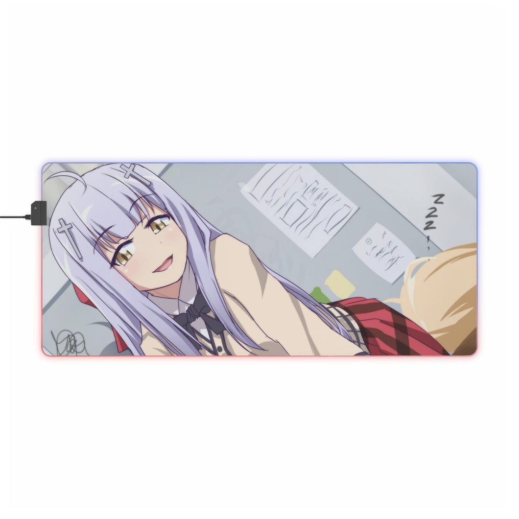 Gabriel DropOut Raphiel Shiraha Ainsworth RGB LED Mouse Pad (Desk Mat)