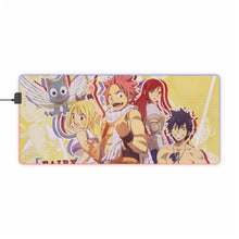 Charger l&#39;image dans la galerie, Tapis de souris LED RGB Anime Fairy Tail (tapis de bureau)
