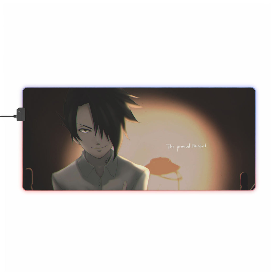 Tapis de souris LED RVB Ray de The Promised Neverland (tapis de bureau)