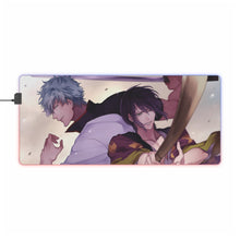 Load image into Gallery viewer, Gintama Gintoki Sakata, Shinsuke Takasugi RGB LED Mouse Pad (Desk Mat)
