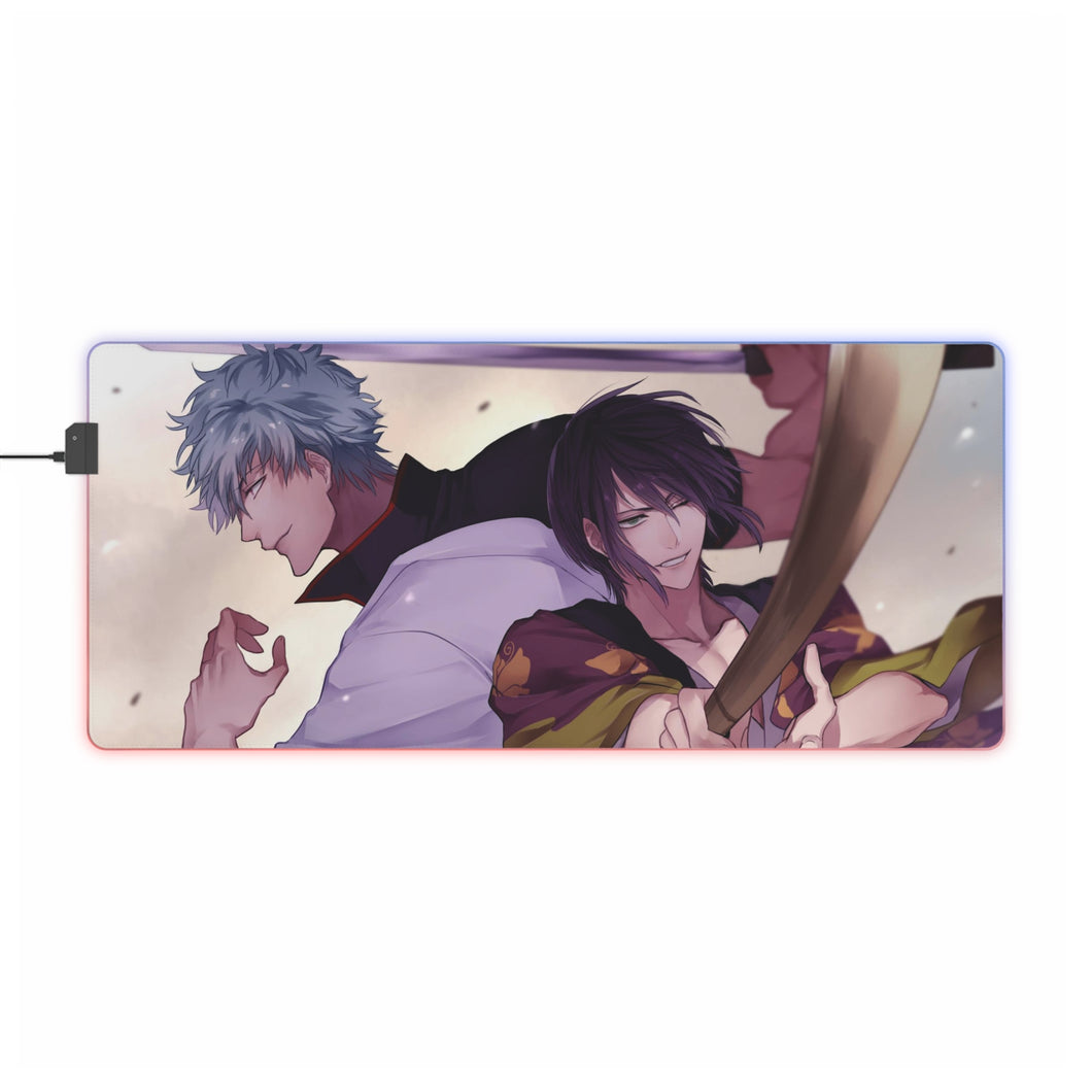 Gintama Gintoki Sakata, Shinsuke Takasugi RGB LED Mouse Pad (Desk Mat)