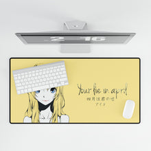 Load image into Gallery viewer, Anime Your Lie in April Mouse Pad (Desk Mat)
