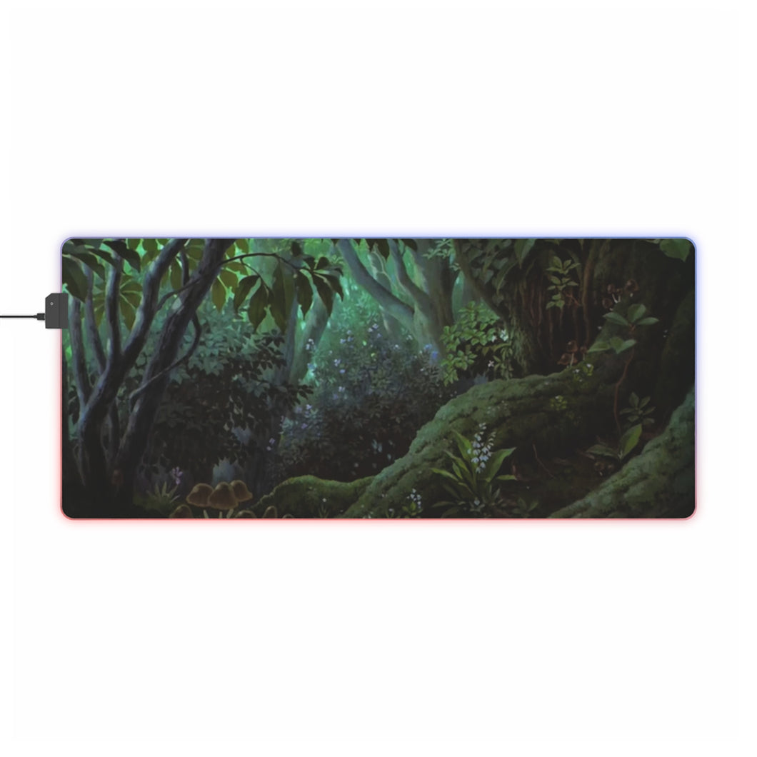 Princess Mononoke RGB LED Mouse Pad (Desk Mat)