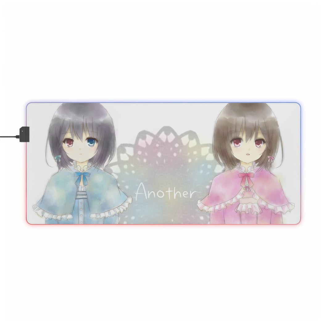 Mei and Fujioka Misaki RGB LED Mouse Pad (Desk Mat)