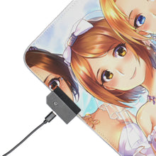 Load image into Gallery viewer, Attack on Titan girls wearing wedding dresses RGB LED Mouse Pad (Desk Mat)
