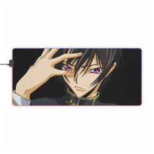 Cargar imagen en el visor de la galería, Lelouch Lamperouge RGB LED Mouse Pad (Desk Mat)
