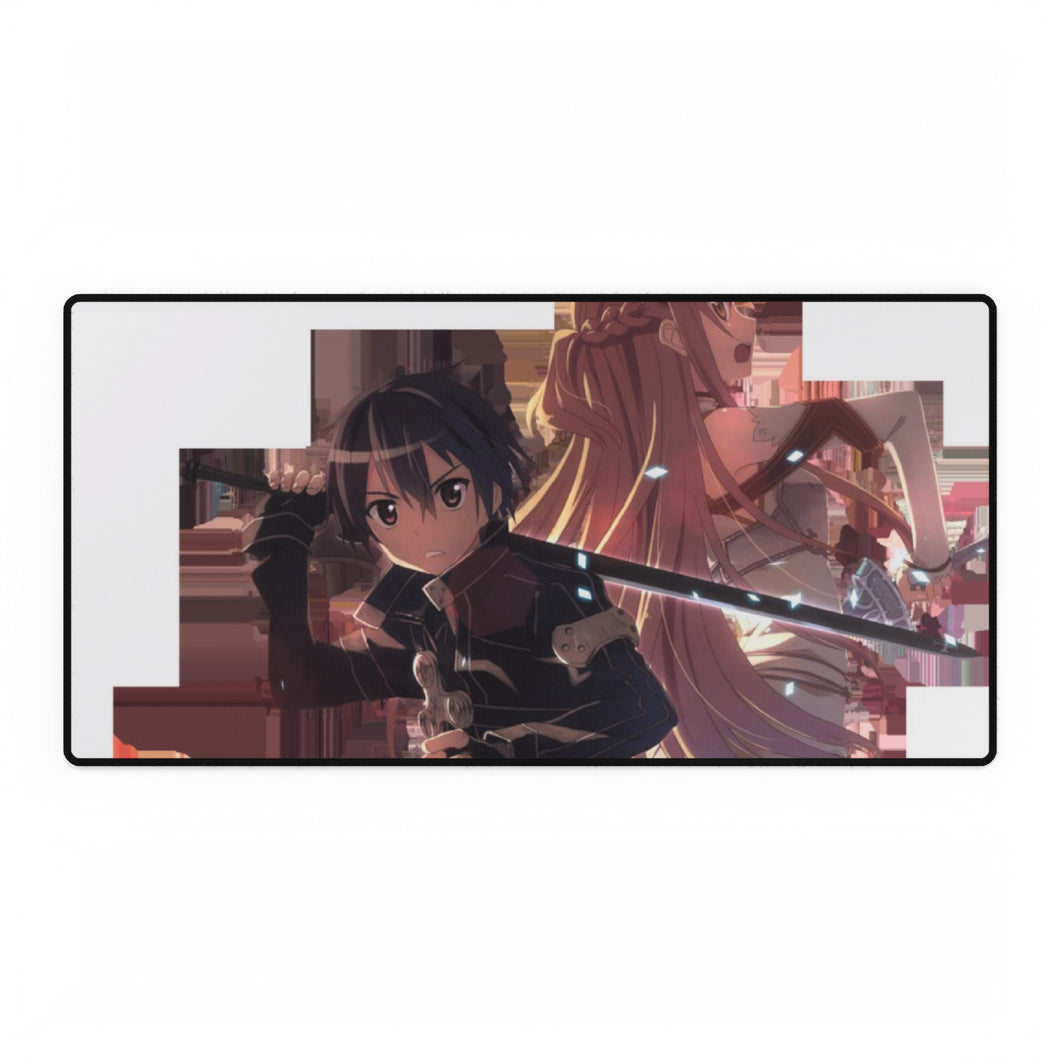 Kirito and Asuna Mouse Pad (Desk Mat)