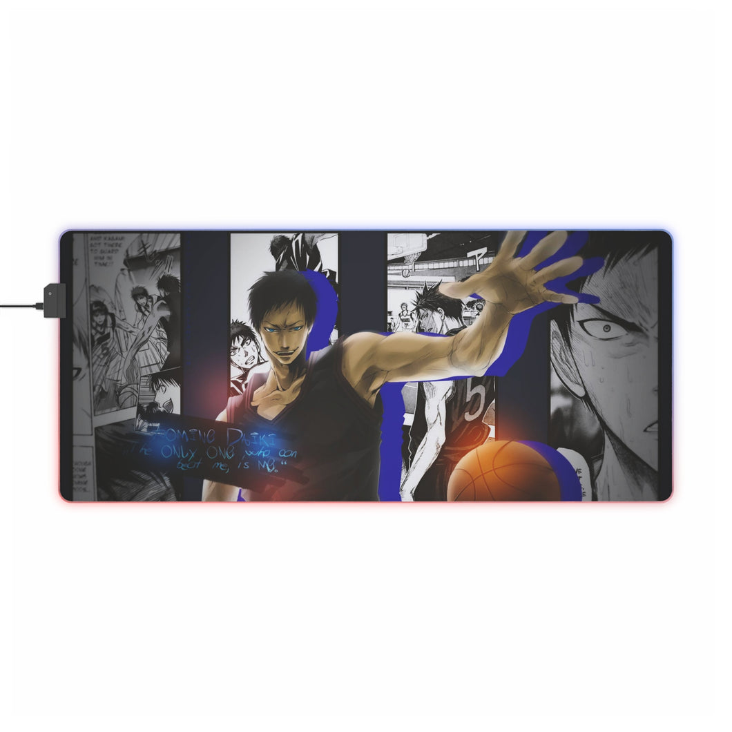 Kuroko's Basketball Daiki Aomine RGB LED Mouse Pad (Desk Mat)