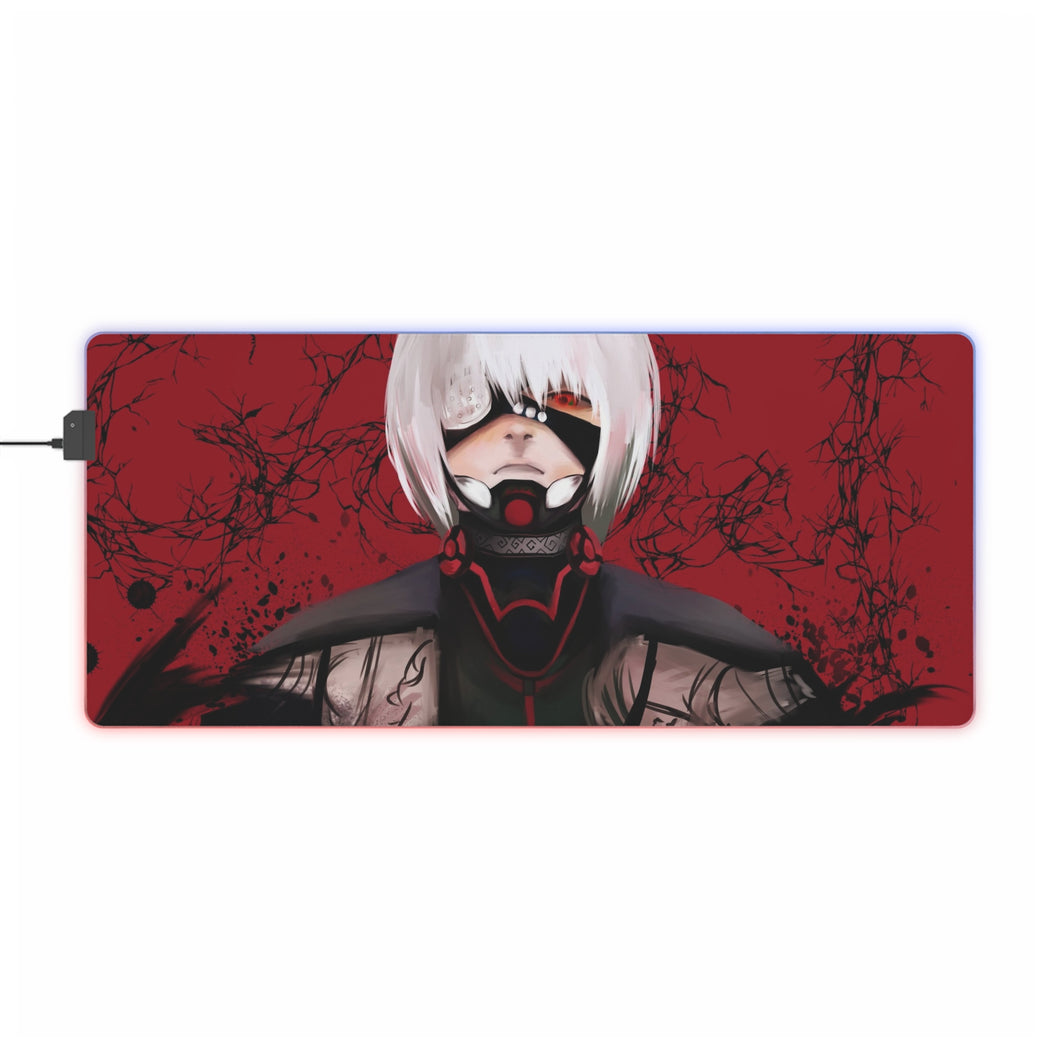 Anime Tokyo Ghoul RGB LED Mouse Pad (Desk Mat)