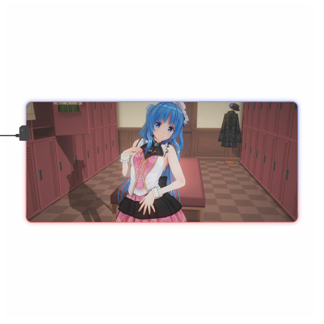 Tapis de souris LED RVB Sukasuka (tapis de bureau)