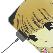 Load image into Gallery viewer, Chobits RGB LED Mouse Pad (Desk Mat)
