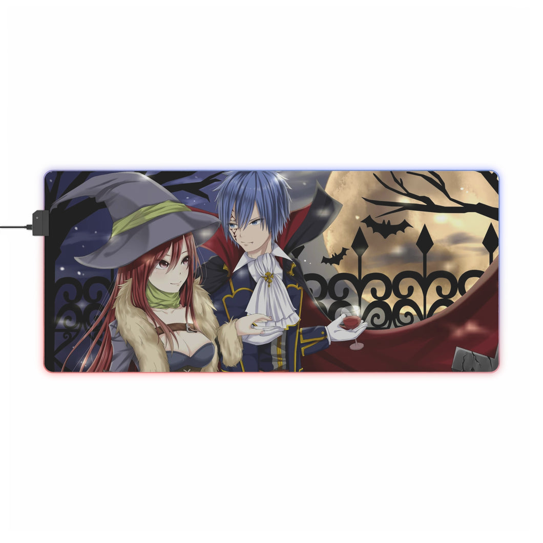 Erza Scarlet RGB LED Mouse Pad (Desk Mat)