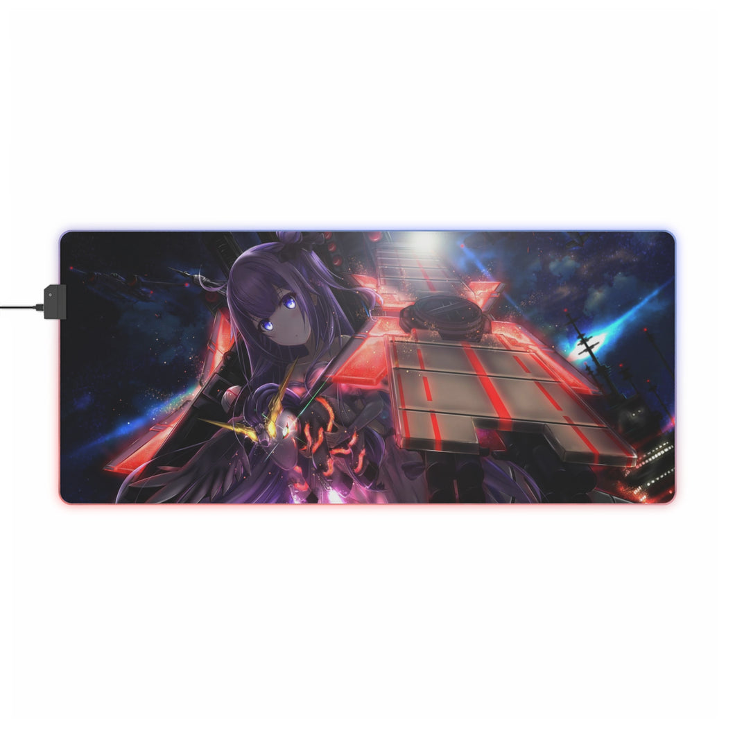 Tapis de souris LED RGB Anime Crossover (tapis de bureau)