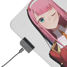 Load image into Gallery viewer, Zero Two RGB LED Mouse Pad (Desk Mat)
